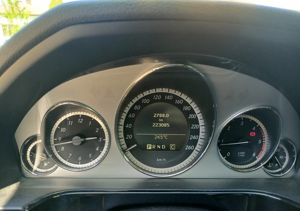 Mercedes-Benz Klasa E cena 62000 przebieg: 223000, rok produkcji 2009 z Torzym małe 529